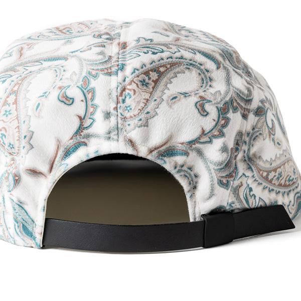 soldout! _ 2022秋冬 FW22-H02 PAISLEY VELOUR CAMP CAP
