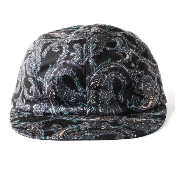 soldout! _ TBPR 2022秋冬 FW22-H02 PAISLEY VELOUR CAMP CAP