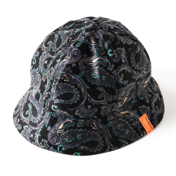 soldout! _ TBPR 2022秋冬 FW22-H03 PAISLEY VELOUR HAT ◇ TIGHTBOOTH 