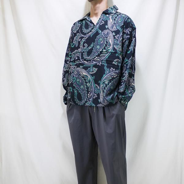 TENDERLOIN PE PRINT SHT S/S 鮮明 paisleyペイズリー