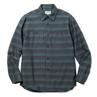 CALTOP BLACK OMBRE SHIRT OLD SCHOOL OG LOWRIDER CHICANO