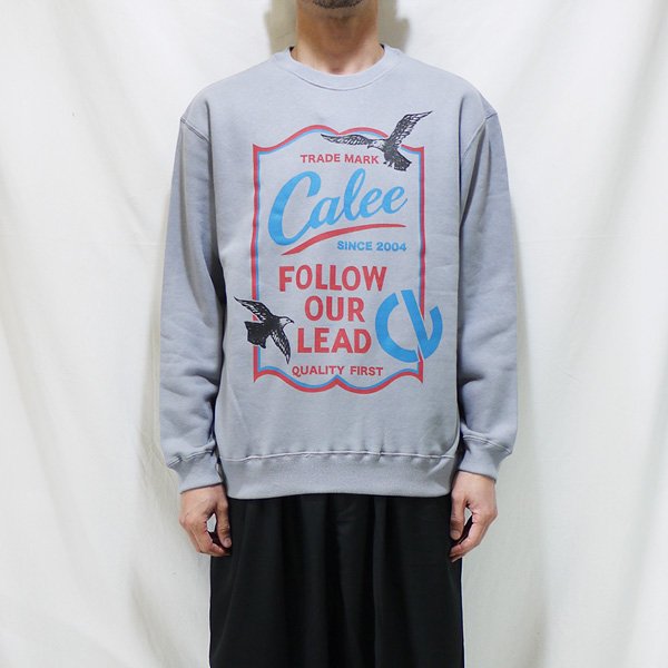 soldout! _ 2022秋冬 CL-22AW005NT Sign board crew neck sweat ...