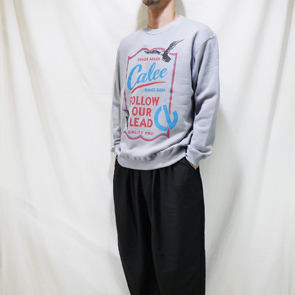 soldout! _ 2022秋冬 CL-22AW005NT Sign board crew neck sweat ...