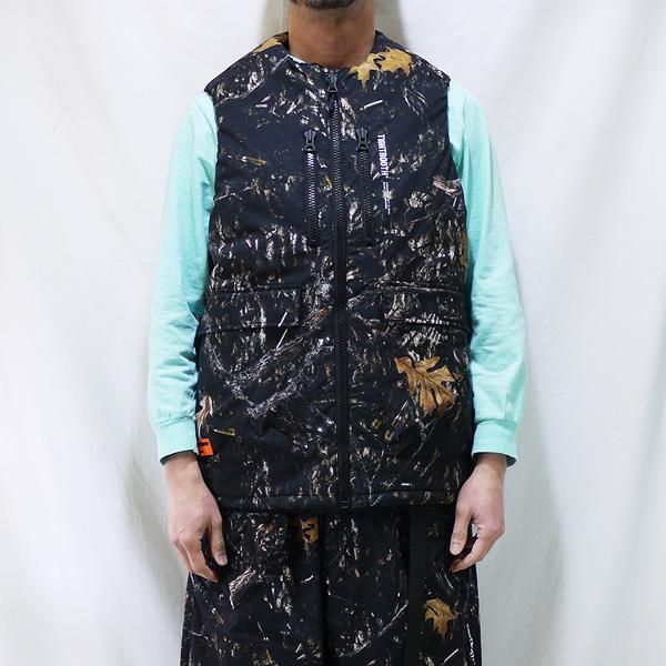 soldout! _ TBPR 2022秋冬 FW22-JK06 BULLET CAMO REVERSIBLE VEST ...