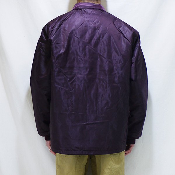 Lsize _ 2022秋冬 OL-051-022 QUILTING COACH JACKET ◆ BLUCO ブルコ : ソロナ中綿コーチジャケット  Burgundy - HOOD