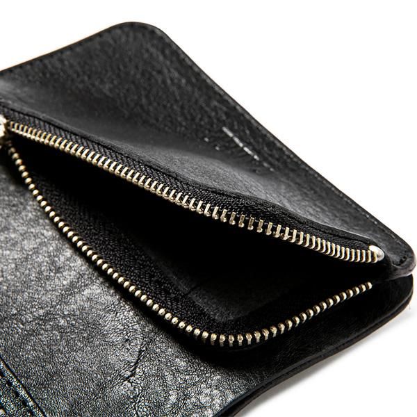calee スターコンチョ ウォレットチェーン CALEE/キャリー】SILVER STAR CONCHO LEATHER WALLET CHAIN