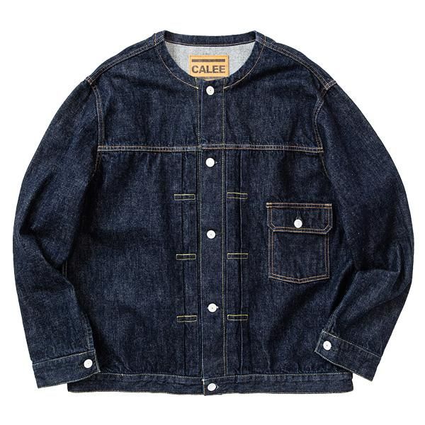 soldout! _ 2023春夏 23SS004 1st type no collar denim jacket ...