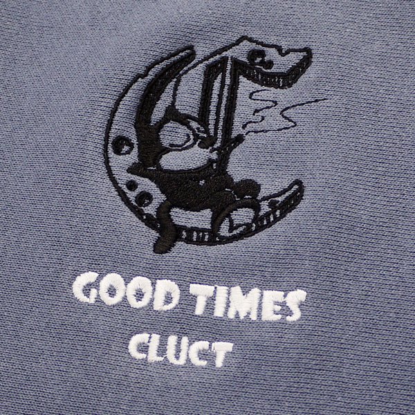 soldout! _ 2023春夏 #04615 GOOD TIMES CREW SWEAT ◇ CLUCT クラクト ...