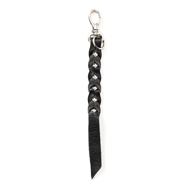 CALEE EMBOSSING LEATHER KEY RING キーリング CALEE EMBOSSING LEATHER KEY RING キーリング STUDS