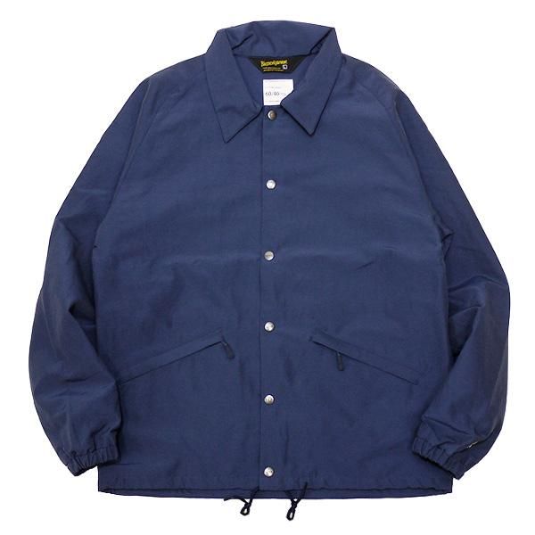 M,L,XLsize _ 2023春夏 0341 60/40 COACH JACKET ◆ BLUCO ブルコ : 60/40(ロクヨン)クロス  コーチジャケット Navy - HOOD