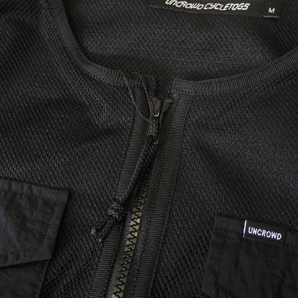 soldout! _ 2302 MESH VEST ◇ UNCROWD アンクラウド : ミル soldout! _ 2302 MESH VEST ◇ UNCROWD アンクラウド : ミル