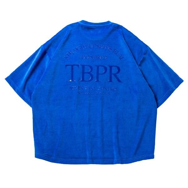 Msize _ TBPR 2023秋冬 FW23-T02 STRAIGHT UP VELOUR T-SHIRT