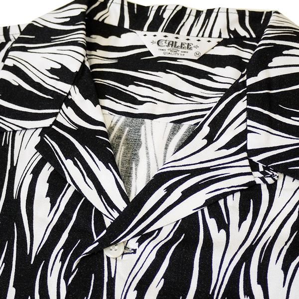 CALEE キャリー 長袖フェザー総柄アムンゼンシャツ　サイズXL soldout! _ 2023秋冬 CL-23AW009 FEATHER PATTERN LS SH