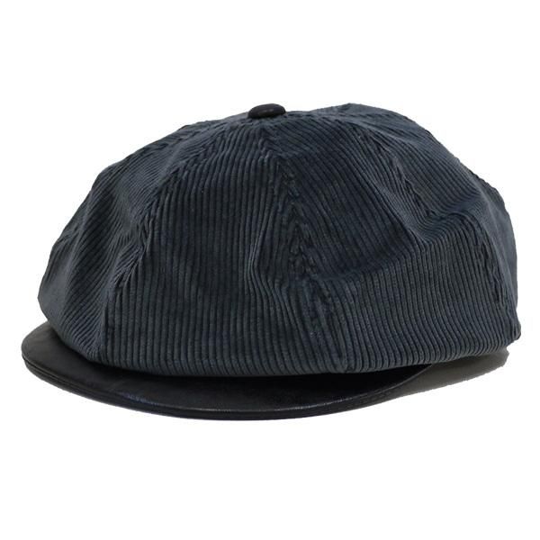 CALEE Leather Bucket Hat ブラック M キャリー 牛革