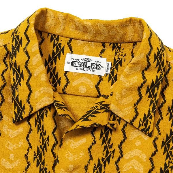 soldout! _ 2023秋冬 CL-23AW031 ORIGINAL NATIVE PATTERN LS SH