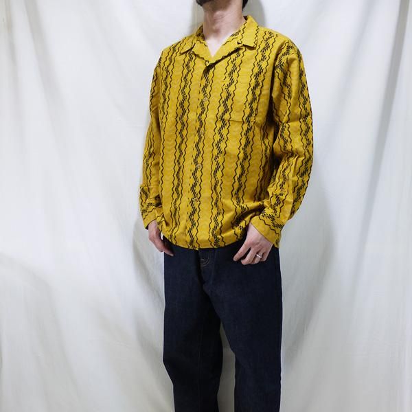soldout! _ 2023秋冬 CL-23AW031 ORIGINAL NATIVE PATTERN LS SH
