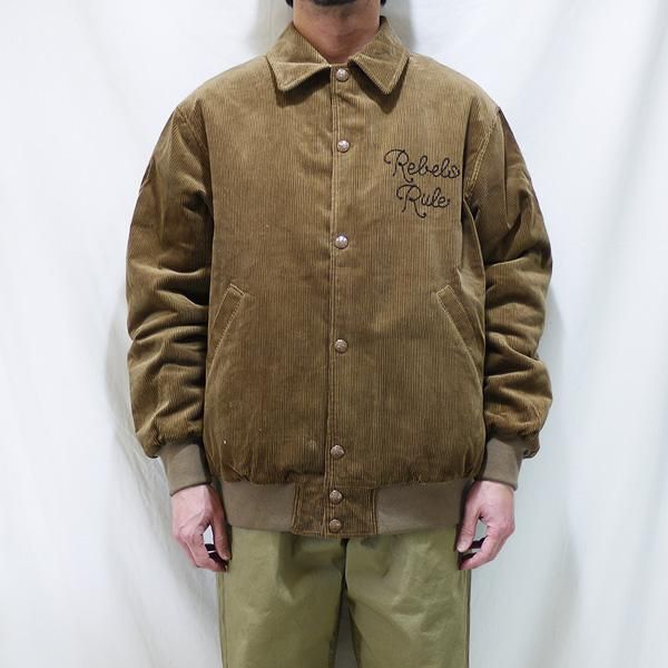 Lsize _ CL-23AW059 EMBROIDERY CORDUROY AWARD TYPE JACKET Lsize _ CL-23AW059 EMBROIDERY CORDUROY AWARD TYPE JACKET