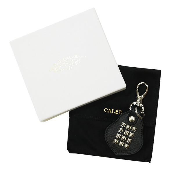 CALEE   スタッズ レザー キーホルダー キャリー CALEE - スタッズキーホルダー［sh300-1482］国産レザーCALEE