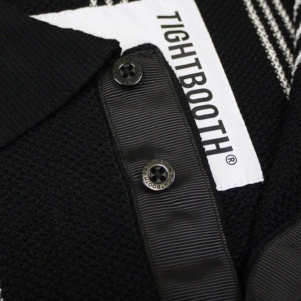 Tightbooth - Stripe Knit Polo | HBX - ハイプビースト
