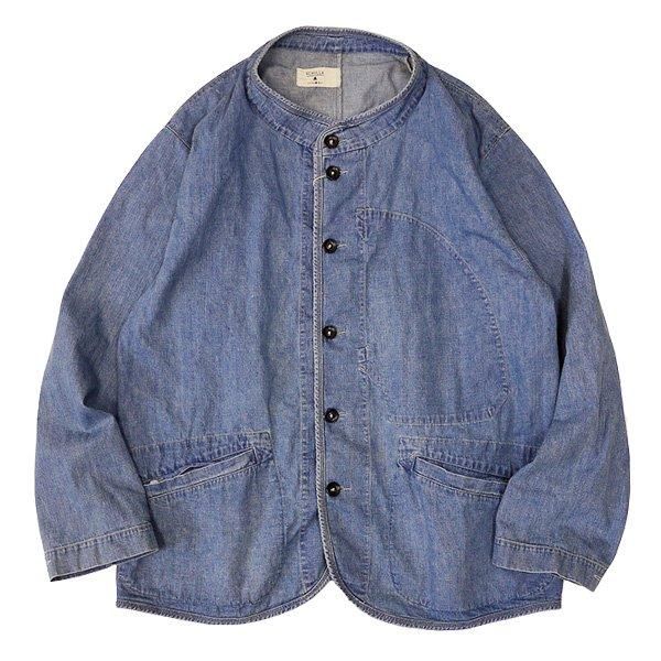 新品　レミーラ　ハントスモック　ライトインディゴ　デニム　L remilla (レミーラ ) ハントスモック