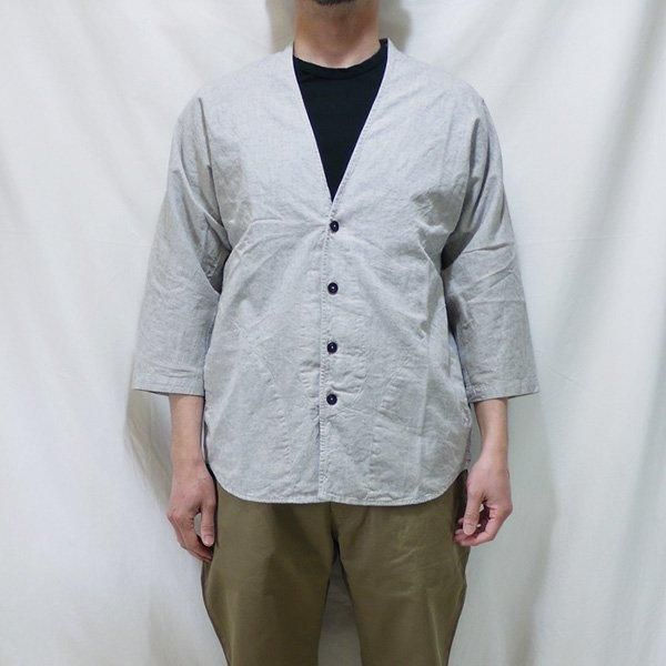 remilla レミーラ ドルマンダボ 八分 シャツ ダークグレー Lサイズ