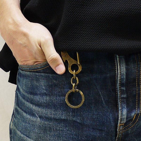 soldout! _ #04558 THUNDER KEY RING ◇ CLUCT クラクト soldout! _ #04558 THUNDER KEY RING ◇ CLUCT クラクト