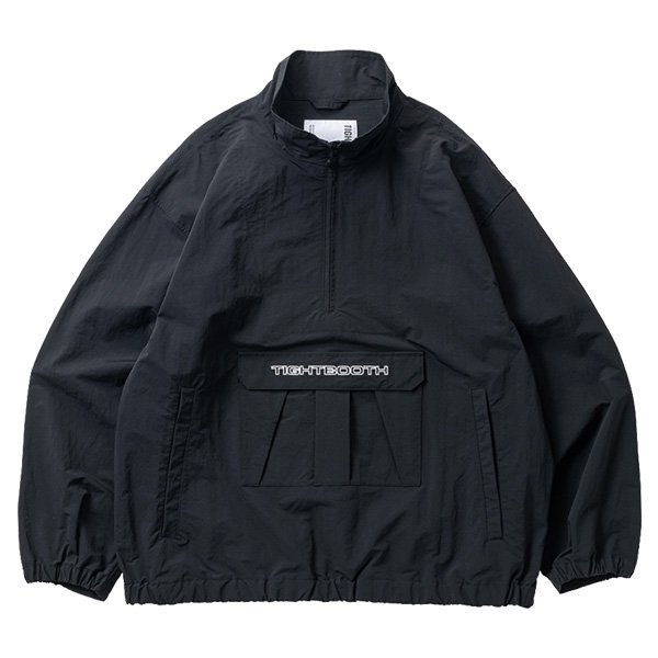 soldout! _ TBPR FW24-JK11 BIG LOGO ANORAK ◇ TIGHTBOOTH タイトブース : ビッグロゴ  アノラックジャケット Black - HOOD