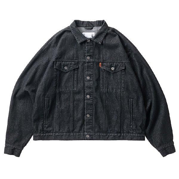 soldout! _ TBPR FW24-JK07 LABEL LOGO DENIM JACKET soldout! _ TBPR FW24-JK07 LABEL LOGO DENIM JACKET