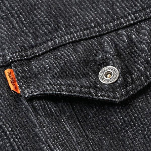 soldout! _ TBPR FW24-JK07 LABEL LOGO DENIM JACKET soldout! _ TBPR FW24-JK07 LABEL LOGO DENIM JACKET
