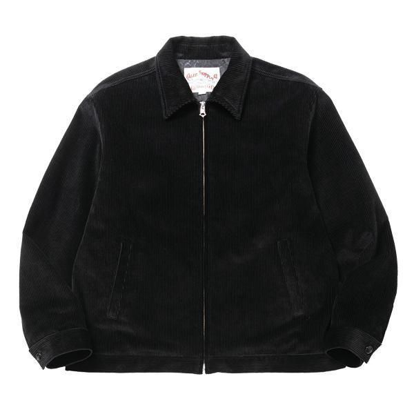 CALEE ノーカラージャケット ブラック コーデュロイ CALEE ノーカラージャケット ブラック コーデュロイ CALEE（キャリー