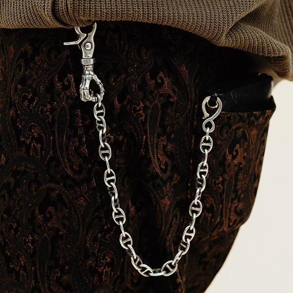 【美品】クラクト CLUCT シルバー ウォレットチェーン b-04242_11.jpg