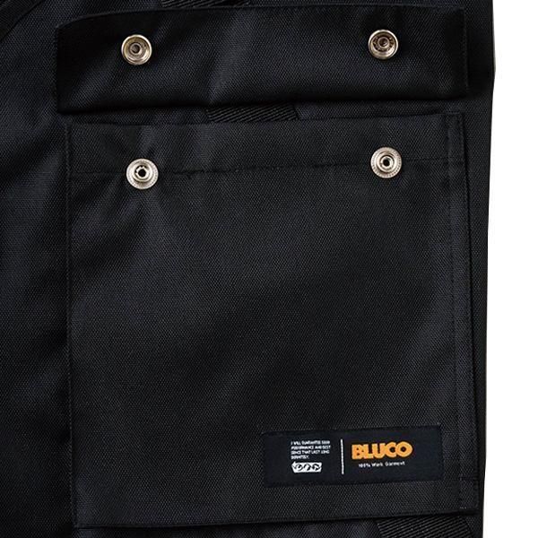 【廃盤】bluco ユーティリティベスト　リフレクター　 黒 BLUCO ブルコ ユーティリティ ベスト UTILITY -VEST SOLID Black
