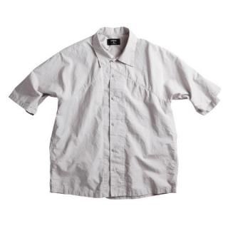 remilla レミーラ ヒトエラウンドシャツ グレー コーデュロイシャツ M MjAyNGF3X3JlbWlsbGFfZGVsdGFzaG