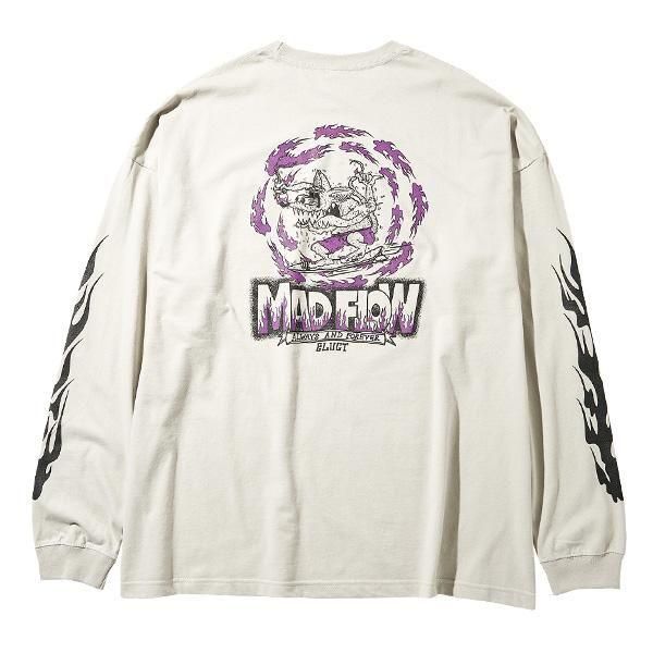 R サイズL SAINT KLF 長袖カットソー グレー SAINT KLF グレー 長袖カットソー - メルカリ