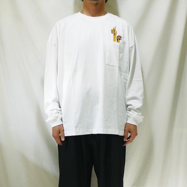 【TIGHTBOOTH】PIN HEAD LONG SLEEVE 長袖 TIGHTBOOTH】PIN HEAD LONG SLEEVE 長袖