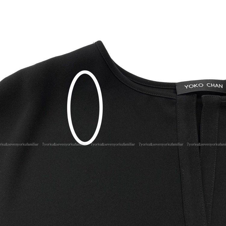YOKO CHAN ヨーコチャン Dolman-sleeve Dress ワンピース ブラック F ...