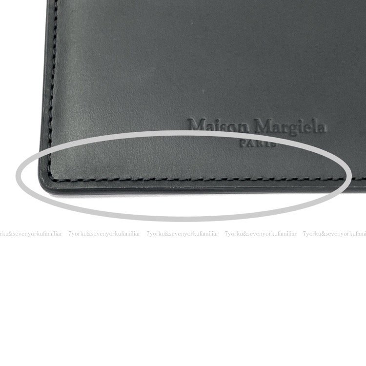 Maison Margiela メゾン マルジェラ カードホルダー カードケース レザー ブラック S35UI0449 PS935