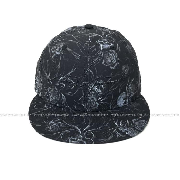 NEW ERA × yohji yamamoto スカルローズ キャップ