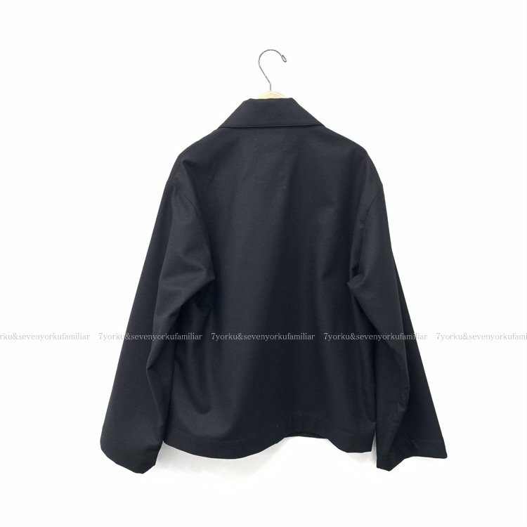 MARKAWARE マーカウェア ユーティリティー シャツ ジャケット オーガニックウール ブラック 1 A20C-02SH01C