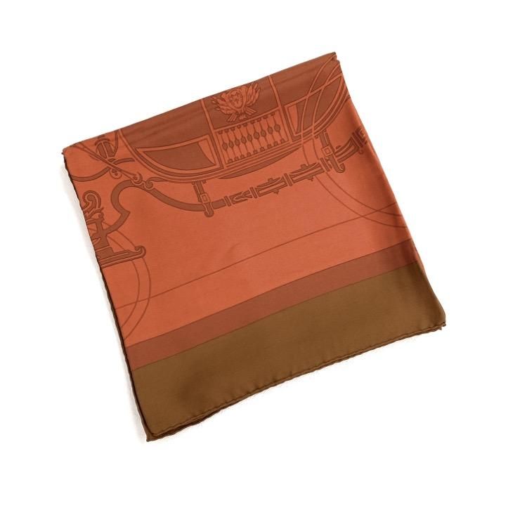 HERMES エルメス シルクスカーフ カレ 130 Ex-Libris DIP DYE
