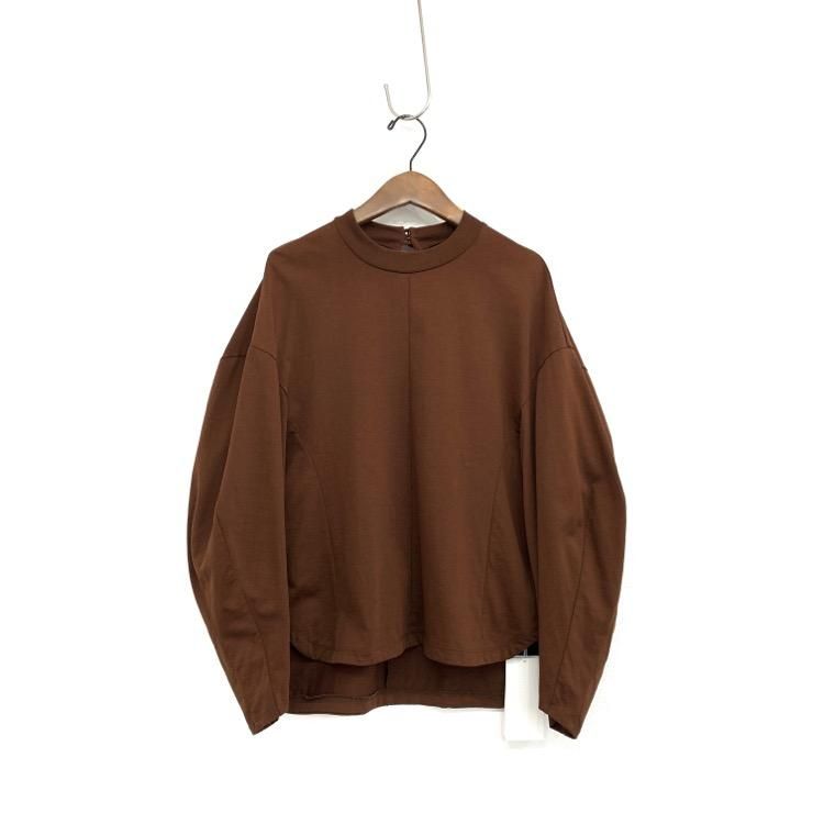 Mame Kurogouchi マメクロゴウチ Cotton Jersey Pullover ボリューム ...