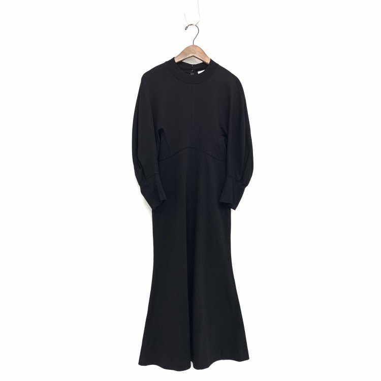 Mame Kurogouchi マメクロゴウチ Classic Cotton Dress コットンワンピース ブラック 1 MM22PS-JS728