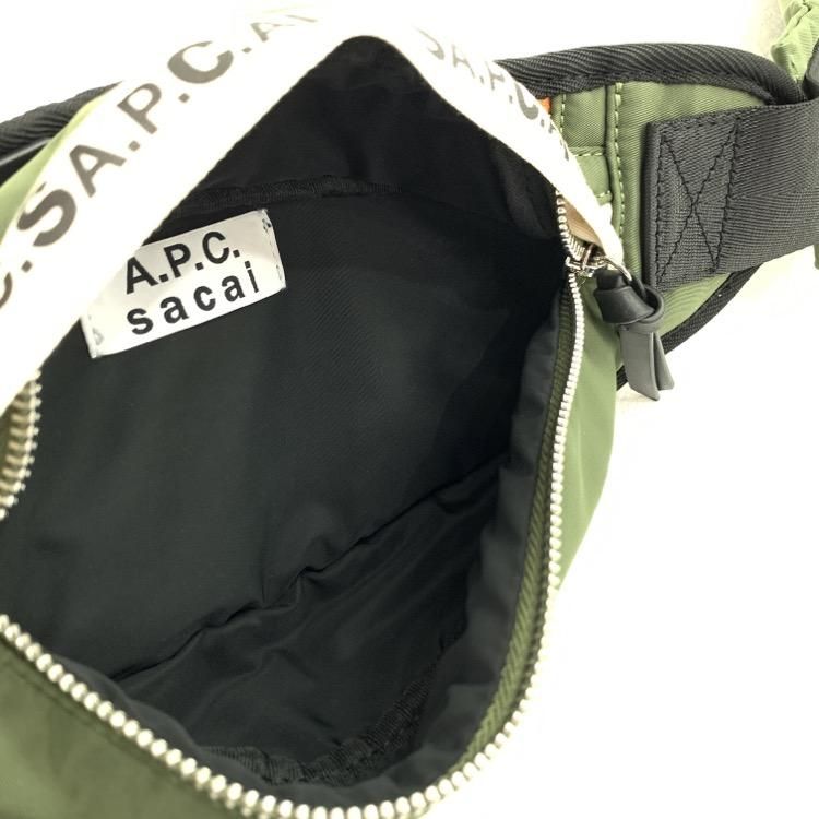 2021 sacai × A.P.C.  ボディバック