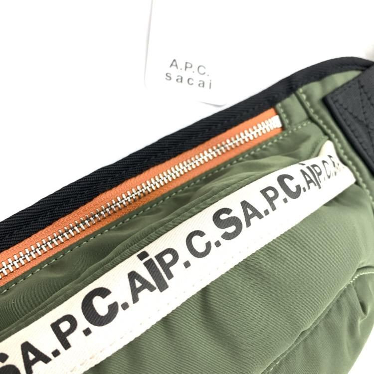 2021 sacai × A.P.C.  ボディバック