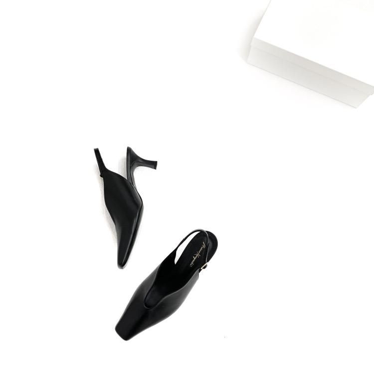 Mame Kurogouchi マメクロゴウチ Curved Line Sling Back Heels カーブ Mame Kurogouchi マメクロゴウチ Curved Line Sling Back Heels カーブ