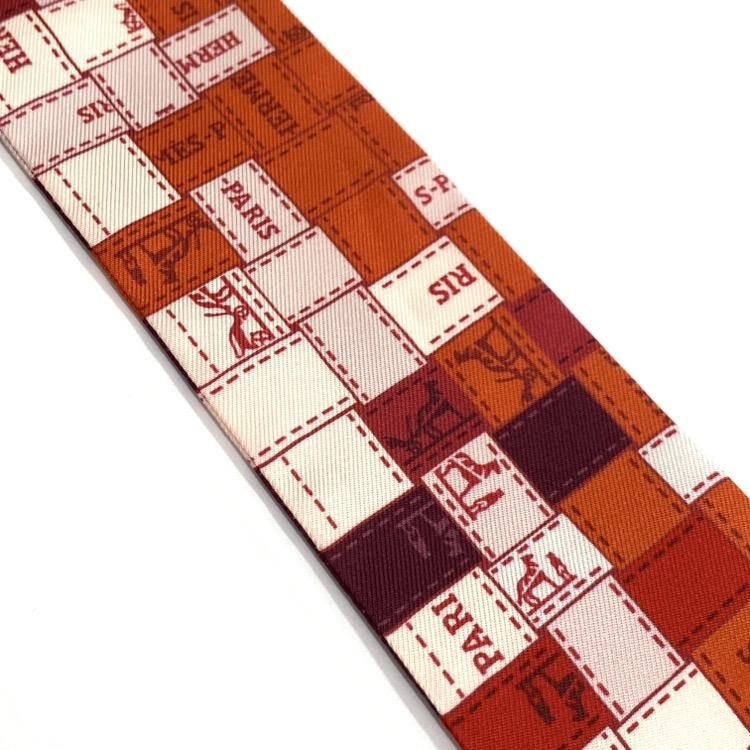 HERMES エルメス ツイリー スカーフ BOLDUC AU CARRE HERMES エルメス ツイリー スカーフ BOLDUC AU CARRE