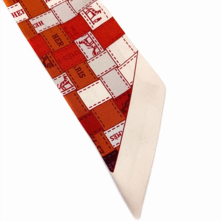 HERMES エルメス ツイリー スカーフ BOLDUC AU CARRE ボルデュック HERMES エルメス ツイリー スカーフ BOLDUC AU CARRE ボルデュック