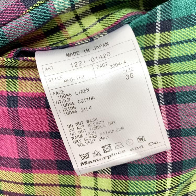 Drawer別注 Scye CHECKED DRESS | www.angeloawards.com