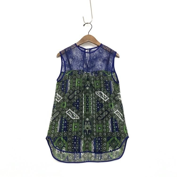 最安値級価格 マメクロゴウチ Kurogouchi Mame Stained Top Printed Glass トップス