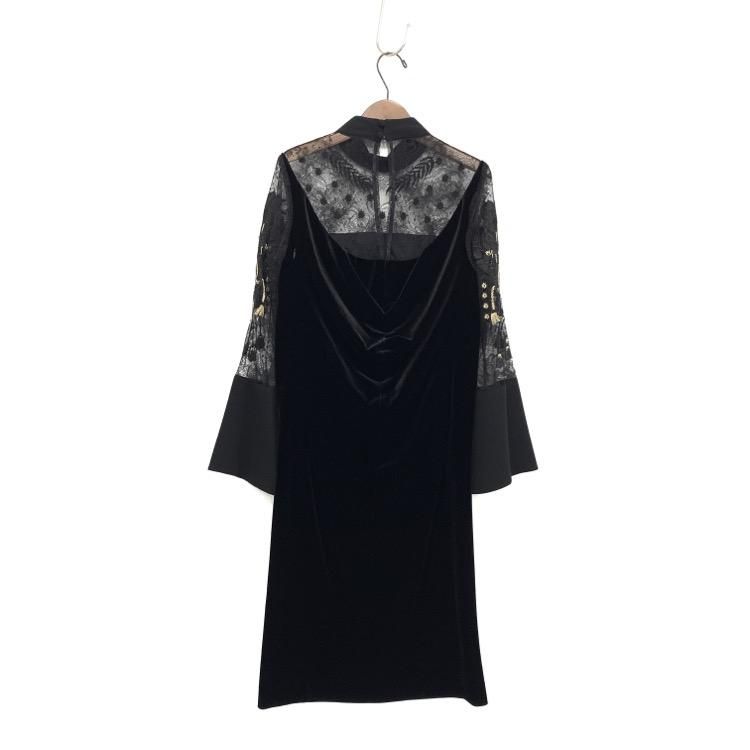 Mame Kurogouchi マメクロゴウチ Leaver Lace Sleeves Velour Mame Kurogouchi マメクロゴウチ Leaver Lace Sleeves Velour